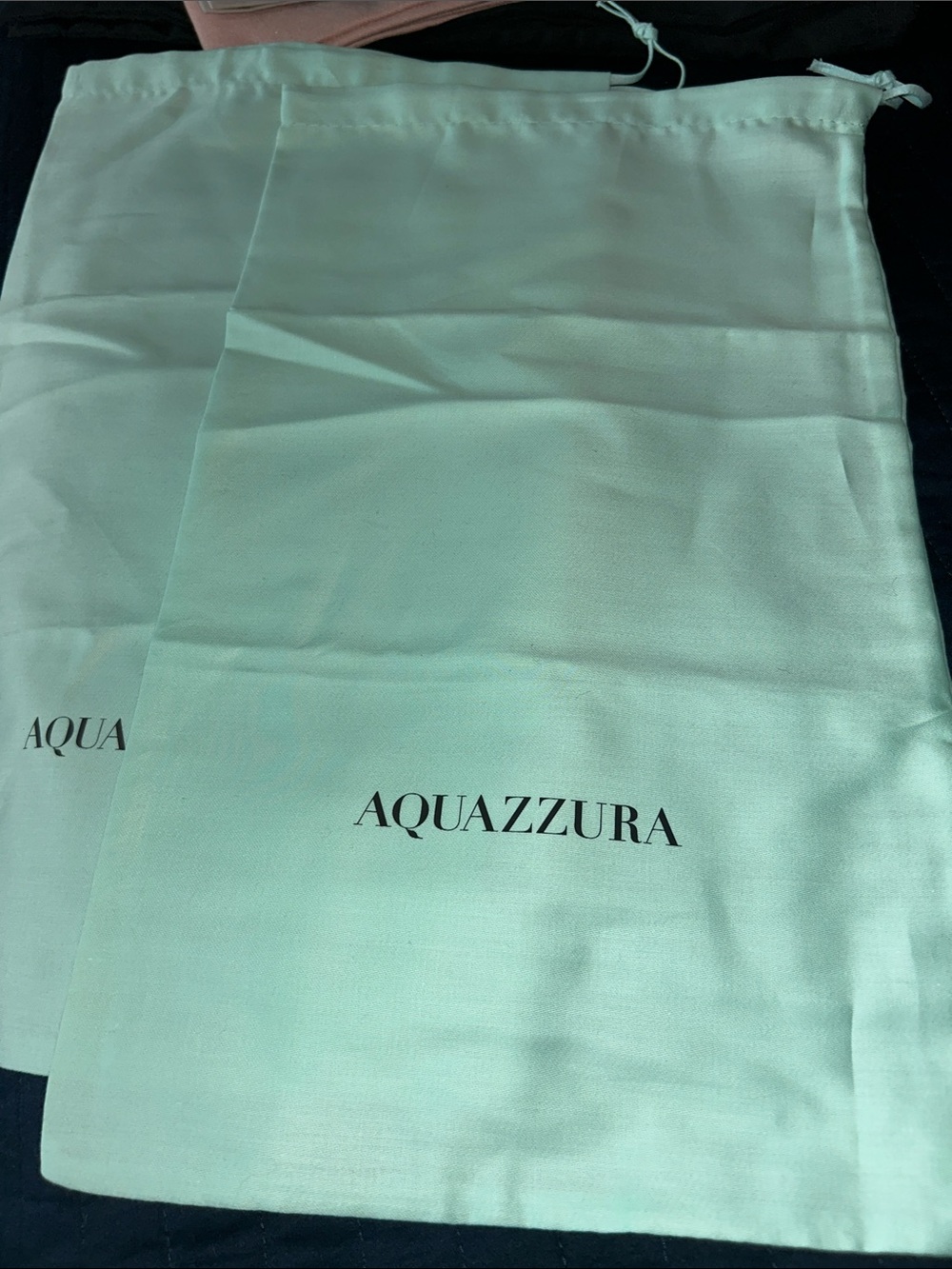 Aquazzura Dust Bag with Pineapple Print